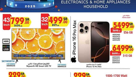 ALL REGIONS 2 WEEKS ELECTRONICS 31 12 2024 till 241230 211900 1